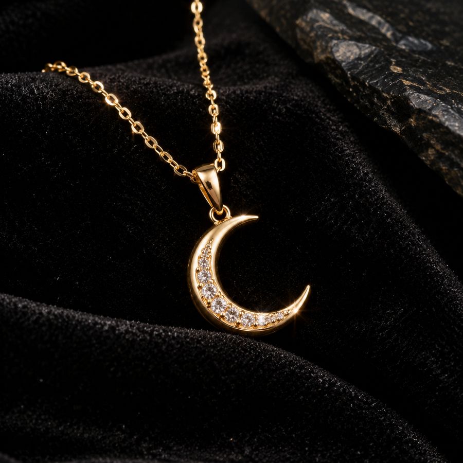 Collar Media Luna